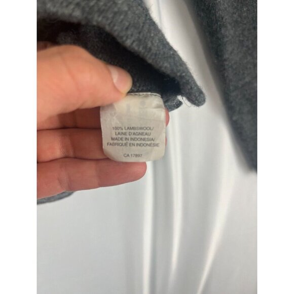 Gap Grey Lambswool Crewneck Women's Sweater - Picture 6 of 13